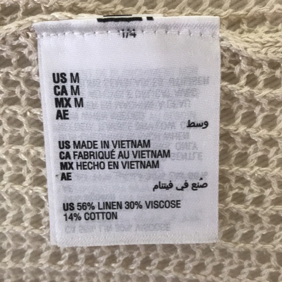 Lightweight open weave cardigan by Alfani NWOT - Picture 7 of 8